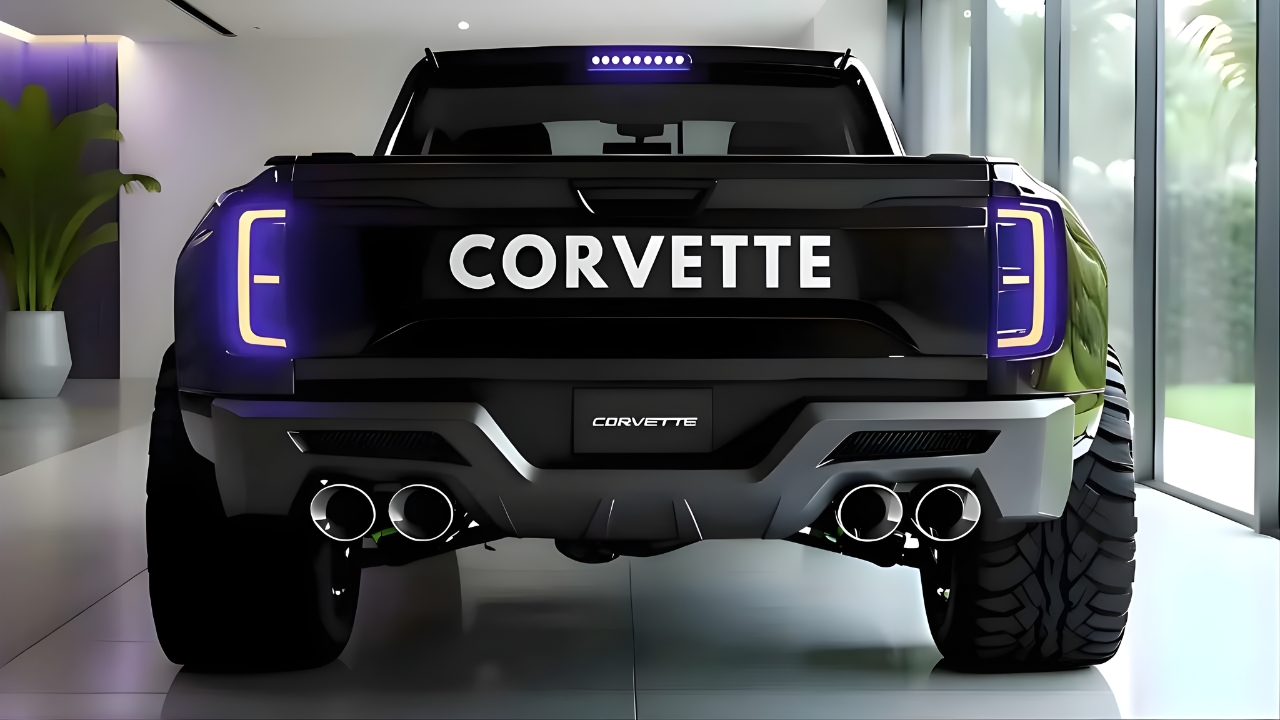 2026 Corvette Truck Unveiled - High-Performance Muscle Car Power in a Pickup