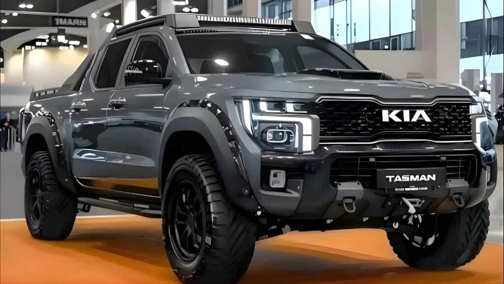 2026 Kia Tasman Pickup Arrives with Modern Design, Turbo Power & Heavy-Duty Features