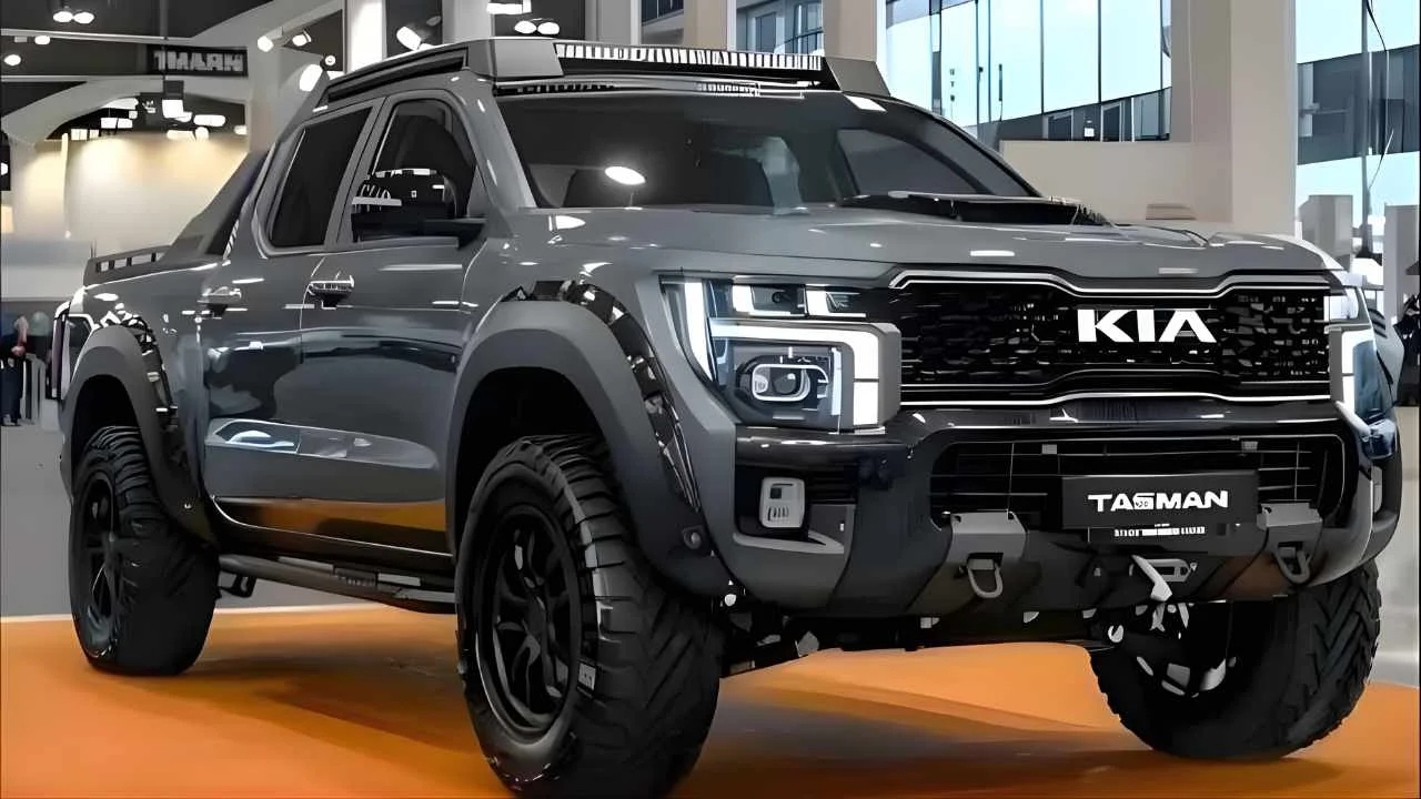 2026 Kia Tasman Pickup Arrives with Modern Design, Turbo Power & Heavy-Duty Features