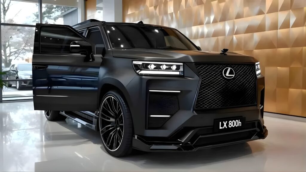 2026 Lexus LX 800h Revealed - Hybrid Power Meets Flagship Luxury SUV Performance