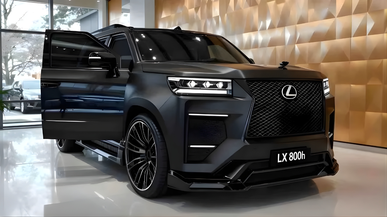 2026 Lexus LX 800h Revealed - Hybrid Power Meets Flagship Luxury SUV Performance