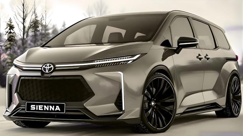 Next-Gen 2026 Toyota Sienna Revealed with Hybrid Efficiency, Family Comfort, and Contemporary Design