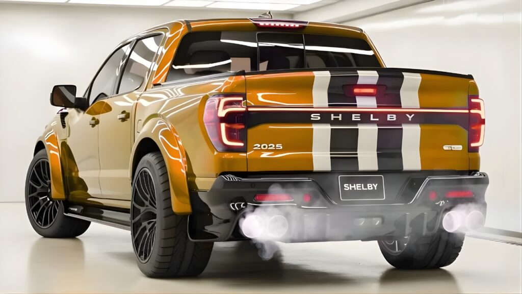 Shelby Pickup Supercharged Unveiled – Rugged Design with Extreme Performance